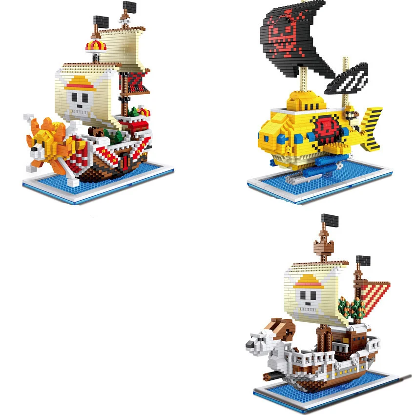 One Piece - Barcos Set de bloques armables