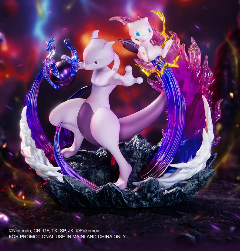 Pokemon Figura Mewtwo y Mew