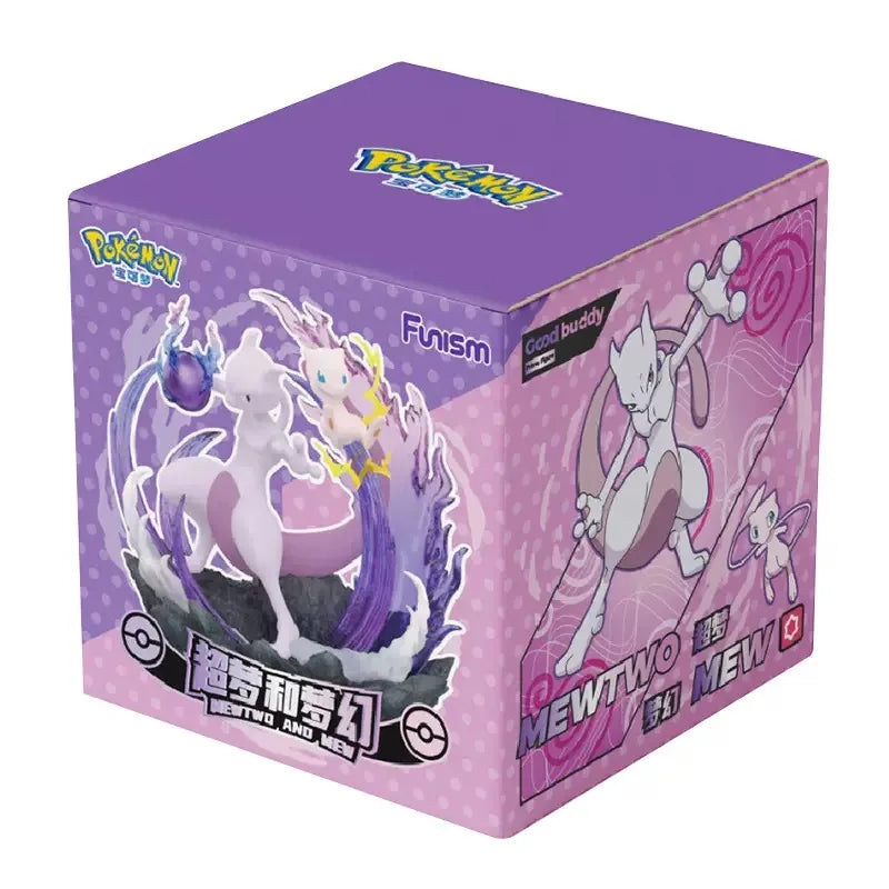 Pokemon Figura Mewtwo y Mew