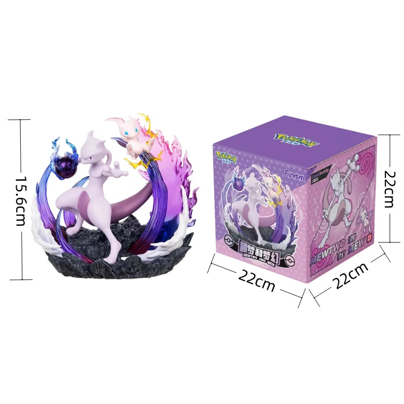 Pokemon Figura Mewtwo y Mew
